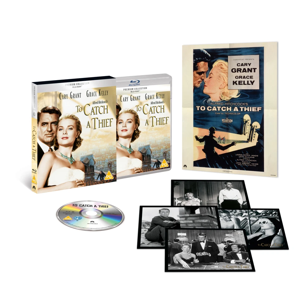 To Catch a Thief (hmv Exclusive) - The Premium Collection [PG] Blu-ray - Image 1 of 1