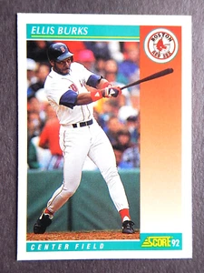 Ellis Burks #270 Score 1992  Baseball Card (Boston Red Sox) E - Picture 1 of 2