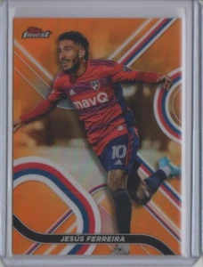 2022 Finest MLS Orange Refractor #34 Jesus Ferreira 21/25 - Flat S/H - Picture 1 of 2