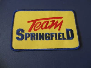 TEAM SPRINGFIELD FABRIC PATCH RIFLES HUNTING FIREARMS 4.5" x 3" * - Picture 1 of 2