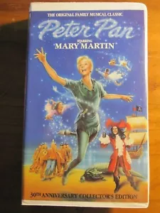 Das Original Familienmusical Klassiker Peter Pan Mary Martin VHS - Bild 1 von 3
