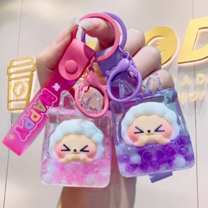 Bubble bead KiKi quicksand keychain exquisite keychain pendant gift - Picture 1 of 31