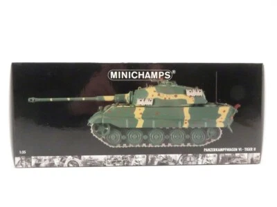 (ID0607) Minichamps 350013001 Panzerkampfwagen VI Tiger II, 1:35 OVP - Image 1 of 4