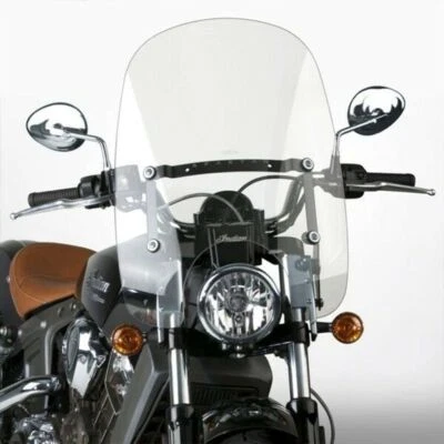 National Cycle Spartan Windshield Clear 18.5" N21203  15 INDIAN SCOUT Foto 1 de 4