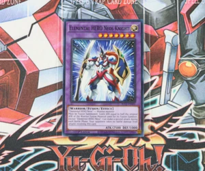 YuGiOh Elemental HERO Neos Knight BLC1-EN101 1st Edition Common - Picture 1 of 2