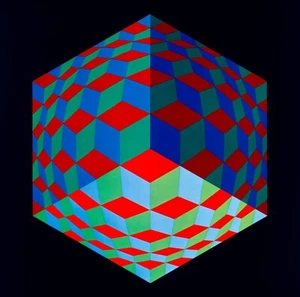 "HUT-VI"" von Victor Vasarely - Bild 1 von 2