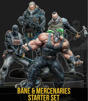 Juego en miniatura Knight Models Batman Bane and Mercenaries 35DC168 Foto 1 de 3