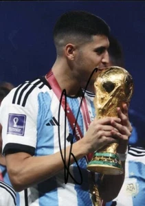 Exequiel Palacios WM 2022   original signiertes Foto 10 x 15 cm - Picture 1 of 1