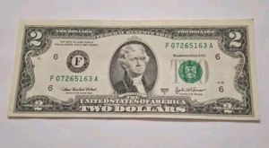 2003 Older Antique Vintage $2 Two Dollar Bill Circulated But Nice FREE SHI πΊπΈ - Picture 1 of 5