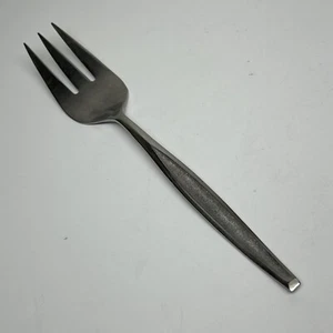 Vtg EKCO ETERNA Stainless "SORORITY" COLD MEAT FORK 9” - Textured, Korea - Picture 1 of 3