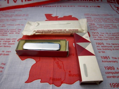 J.A. HENCKELS HERREN TASCHENMESSER Made In Solingen 60er Jahre NEUWERTIG - Bild 1 von 4