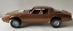 Vintage Pontiac Trans Am Processed Plastics Co. Made in USA Gold Brown 18 inches - Picture 1 of 11