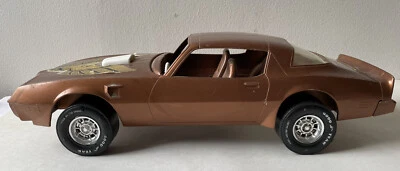 Vintage Pontiac Trans Am Processed Plastics Co. Made in USA Gold Brown 18 inches - Image 1 of 4