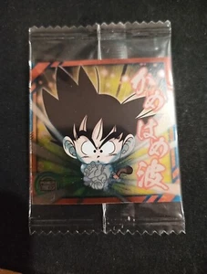 Son Goku Dragon Ball Wafer Seal Sticker 10-11 N Japanese - Picture 1 of 2