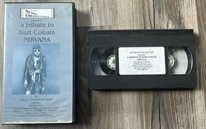 A Tribute to Kurt Cobain Nirvana VHS 1994 Small Clamshell **Buy 2 Get 1 Free** - Picture 1 of 2