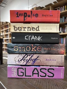 Lot Of 6 Ellen Hopkins PB  Book Lot Crank Burned Impulse & More - Picture 1 of 1