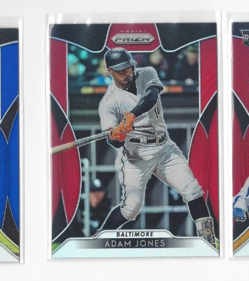 Panini Prizm Baseball Prizms 2019 rojo #1 Adam Jones - Baltimore Orioles Foto 1 de 1