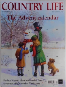 Country Life magazine 26th Nov 2025 The Advent Calendar. Perfect presents &feast - Picture 1 of 1