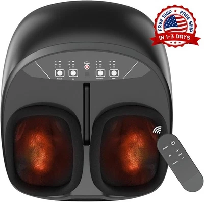 Masajeador de pies con amasado profundo, rodamiento, compresión y vibración NUEVO Foto 1 de 4