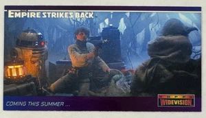 CARTA PROMO ECONOMICA: STAR WARS L'IMPERO COLPISCE ANCORA WIDEVISION (Topps 1995) #P3 - Foto 1 di 3