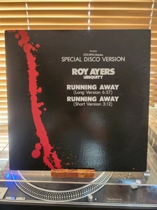 Roy Ayers Ubiquity, Running Away, 1977 1st Polydor 12inch Single, EX/VG+ - Picture 1 of 5