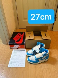 Nike Air Jordan 1 Retro High OG DK Powder Blue 10,5 unbenutzt - Bild 1 von 10