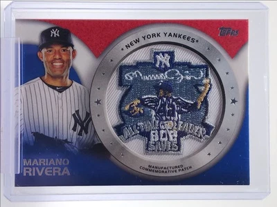 MARIANO RIVERA 2014 TOPPS SERIE 1 PARCHE CONMEMORATIVO YANKEES Q4854 Foto 1 de 2