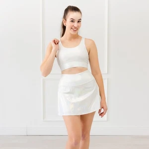 NWT Crowned Athletics Pearl Prism Athletic Skort Medium - Picture 1 of 8