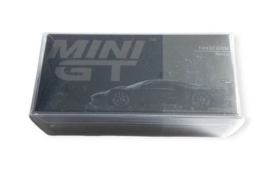 TSM Mini GT 246 Ford GT GTLM Test Car Black LHD Boxed 1:64 - Image 1 of 2