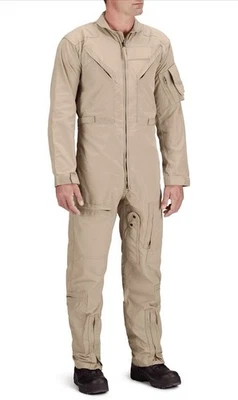 NWT Propper Poly CTTN Coverall Men's Large Regular Color Beige - Image 1 of 4