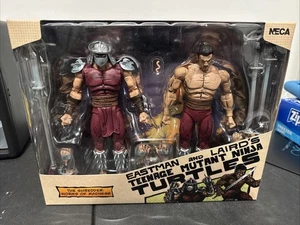 NECA Teenage Mutant NT Eastman And Lairds The Shredder Worms of Madness Paquete de 2 - Imagen 1 de 6