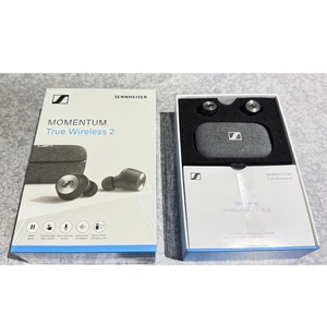 2 écouteurs Bluetooth Sennheiser Momentum True Wireless - Noir | Très bon état - Photo 1 sur 5