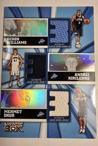 2005-06 Topps Luxury Box 245/500 Deron Williams Andrei Kirilenko Okur Rookie RC - Picture 1 of 10
