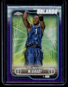 2025-26 Topps Chrome Purple Refractor Tracy McGrady Orlando Magic #42 - Picture 1 of 2