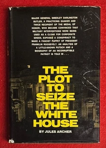The Plot to Seize the White House  (1st Ed) by Jules Archer HC DJ Vintage 1973 - Foto 1 di 5