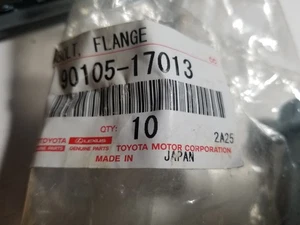 OEM Toyota 90105-17013 Lower Strut Mount Bolts LH  2003 - 2025 (2 Pack) - Picture 1 of 8