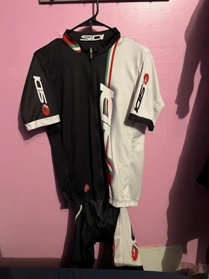 Castelli Sidi Mens Cycling Jersey & BibShorts Size XXL - Image 1 of 4