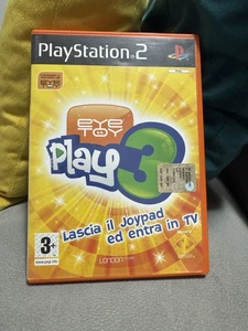 Eye Toy Play 3 PS2 PlayStation 2 Videogioco Sony 2005 PAL ITA Senza Manuale - Foto 1 di 4