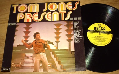TOM JONES  *OZ 1st Press 12" LP ' TOM JONES PRESENTS ' 1971 VGC - Image 1 of 2