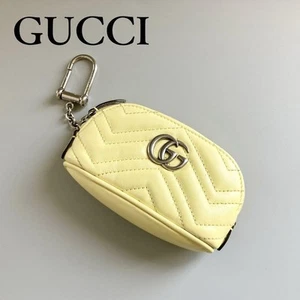 Rare GUCCI GG Marmont Pouch Leather Women s Brand - Picture 1 of 12