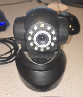 Cámara de seguridad IP inalámbrica Insteon visión nocturna 75790 negra Foto 1 de 4