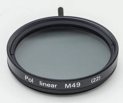 hAMA Pol Linear M49 22 (22) 49mm 49 MM Polarizer Boxed - Image 1 of 2