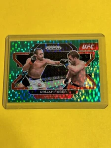 Urijah Faber Green Pulsar Prizm /25 - Picture 1 of 3