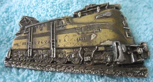 Vintage 1983 Pennsylvania Railroad PRR 4935 Locomotive Belt Buckle American USA - Picture 1 of 8