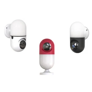 Kamera Lampe Wand 5MP Drahtlos Baby Mbildschirmonitor Bewegung Wifi Alarm E-S030 - Bild 1 von 11