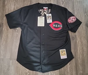Mitchell & Ness Cincinnati Reds Ken Griffey Jr 2000 schwarz Trikot Herren Large " - Bild 1 von 7