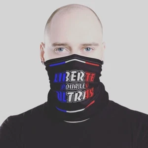 Cache Cou liberté Pour Les ultras Ultra france Drapeau Foot Football Supporter - Foto 1 di 3