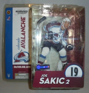 Sealed- 2004 -Joe Sakic- McFarlane Series 9 6" Hockey Figure TOY - MOC - Picture 1 of 1