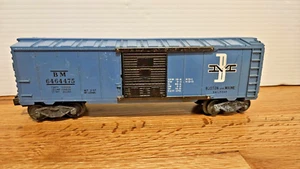 Vintage - Lionel - Slide Door Boxcar - BOSTON & MAINE- 6464475 - O Gauge - Used - Picture 1 of 20