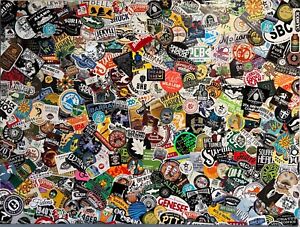 12 sticker lot from different Breweries random assortment per pack. Craft beer